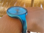 my lovely watch... what showed me the worth of time... in mallorcan design. i love it!