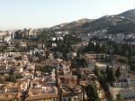 view from the alhambra, granada